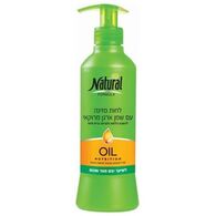 Natural Formula קרם לחות עם שמן ארגן מרוקאי לשיער יבש ופגום 400 מ"ל למכירה 