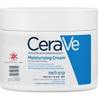 Moisturising Cream Dry To Very Dry Skin 340ml CeraVe למכירה 
