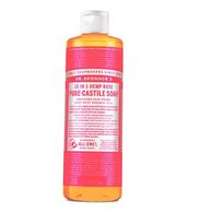 סבון Dr. Bronner Rose Pure-Castile Liquid Soap 473ml למכירה 