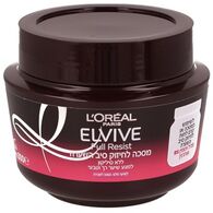 Loreal אלביב מסכה לחיזוק סיב השערה פול רזיסט  מ"ל למכירה 