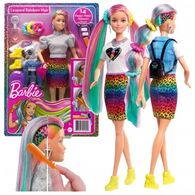 Mattel GRN81 Leopard Rainbow Hair Doll למכירה 