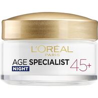Age Specialist 45+ Night Anti-wrinkle Cream 50ml Loreal למכירה 