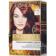 צבע שיער קבוע 6.66 אדום אינטנסיבי לוהט Loreal למכירה 