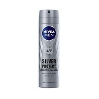 דאודורנט Nivea Silver Protect Dynamic Power Spray For Man 150ml למכירה 
