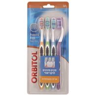 משחת שיניים מברשת שיניים 4 יחידות Orbitol למכירה 