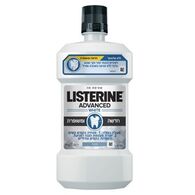 מי פה ADVANCED WHITE שטיפת פה עם פעולה כפולה 500 מ"ל Listerine למכירה 