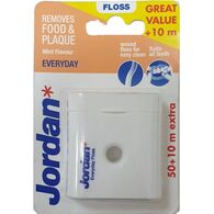 חוט דנטלי חוט דנטלי מצופה שעווה בטעם מנטה מרעננת 50 מטר Jordan למכירה , 3 image