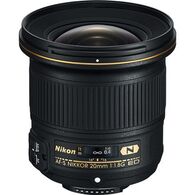 עדשה Nikon AF-S NIKKOR 20mm f/1.8G ED ניקון למכירה 