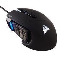 עכבר גיימינג  חוטי Corsair Scimitar RGB Elite Optical MOBA/MMO CH-9304211-NA קורסייר למכירה 