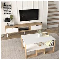 סט סלוני סט מזנון ושולחן דגם גפן Geva Design למכירה , 4 image