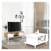 סט סלוני סט מזנון ושולחן דגם שליו Geva Design למכירה , 2 image