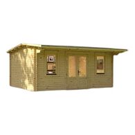 מחסן EverGreen Windermere 5X4 מחסן עץ אירופאי למכירה 