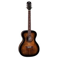 גיטרה אקוסטית LUNA GUITARS Art Vintage Folk Solid Top Distressed למכירה 