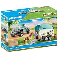 פליימוביל 70511 Car with Pony Trailer למכירה 