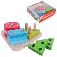 606700 משולש השחלת צורות Pit Toys למכירה 