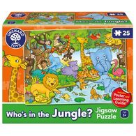 פאזל Who's in the Jungle 25 חלקים Orchard toys למכירה 
