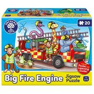 פאזל Big Fire Engine 20 חלקים Orchard toys למכירה 