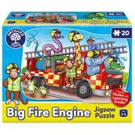 פאזל Big Fire Engine 20 חלקים Orchard toys למכירה , 2 image