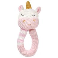 רעשן סרוג חד קרן Laura Swisra למכירה , 2 image