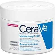 Moisturising Cream for dry skin 340ml Cerave למכירה 