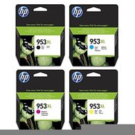 מארז ראשי דיו  צהוב שחור כחול אדום 953XL סט 4 ראשי דיו HP למכירה , 2 image