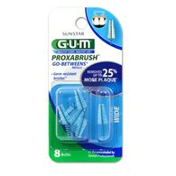 מברשת שיניים ראשי מברשת ספירלית 8 ראשים Gum למכירה 