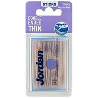 קיסמים קיסמי שיניים דקים דו צדדיים מארז זוגי 100*2 Jordan למכירה , 2 image