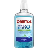 מי פה שטיפת פה PROTECT&FRESH לרעננות מתמשכת 500 מ"ל Orbitol למכירה , 2 image
