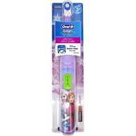 מברשת שיניים חשמלית Oral-B Stages Disney Frozen Kids Electric Toothbrush With Timer App & Battery למכירה 