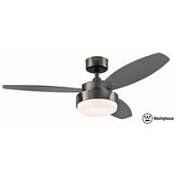 מאוורר תקרה Alloy 42'' עם שלט ושתי נורות Westinghouse למכירה 