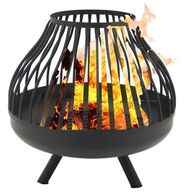 מדורת גן קערת מדורה מעוצבת בקוטר 50 ס"מ 20097  טיפות טבע למכירה , 2 image