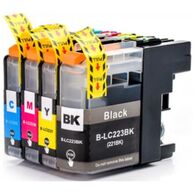 מארז ראשי דיו  צהוב שחור כחול אדום LC223  סט 4 ראשי דיו Brother למכירה , 2 image