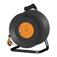 כבל מאריך HYCR50 תוף כבל מאריך 50 מטר 4 שקעים Semicom למכירה , 2 image