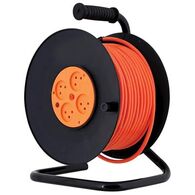 כבל מאריך HYCR50 תוף כבל מאריך 50 מטר 4 שקעים Semicom למכירה , 3 image