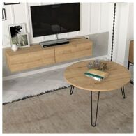 סט סלוני סט מזנון צף עם שולחן עגול דקוטה Geva Design למכירה , 2 image