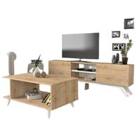 סט סלוני סט מזנון ושולחן דגם קנזס Geva Design למכירה , 2 image