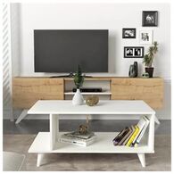 סט סלוני סט מזנון ושולחן דגם קנזס Geva Design למכירה , 5 image