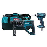 סט כלים DLX2090M סט פטישון + אימפקט Makita מקיטה למכירה , 5 image