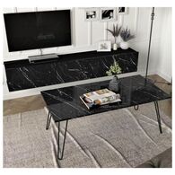 סט סלוני סט מזנון צף עם שולחן מלבני אילנה Geva Design למכירה 