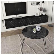 סט סלוני סט מזנון צף עם שולחן עגול אילנה Geva Design למכירה , 2 image