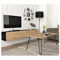 סט סלוני סט מזנון צף עם שולחן מלבני מינסוטה Geva Design למכירה , 2 image