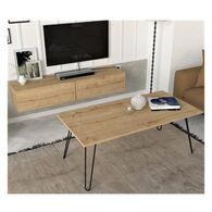 סט סלוני סט מזנון צף עם שולחן מלבני דקוטה Geva Design למכירה 