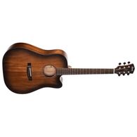 גיטרה אקוסטית מוגברת Cort Core DC Mahogany OPBB למכירה , 3 image