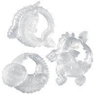 Crystal Clear 3 Piece Stage Teether Set Infantino למכירה 