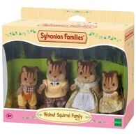 Sylvanian Families 6665 Walnut Squirrel Family 4172 משפחת סנאים למכירה 