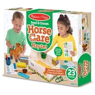 Melissa & Doug 8537 Feed & Groom Horse Care Play Set למכירה 