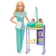 Mattel GKH23 Barbie Baby Doctor Playset with Blonde Doll למכירה , 2 image