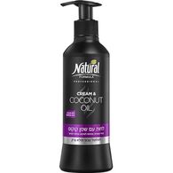Natural Formula קרם לחות עם שמן קוקוס 400 מ"ל למכירה 