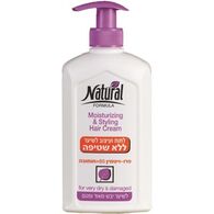 Natural Formula קרם לחות ועיצוב לשיער יבש ופגום 400 מ"ל למכירה 