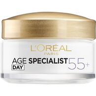 ge Specialist 55+ Day Face Cream Anti-wrinkle Lifting Effect Free 50ml Loreal למכירה 